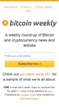 Mobile Screenshot of bitcoinweekly.com